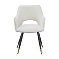 thumbnail image 2 of Venera Dining Chair - Set of 2 - 23" x 23" x 34" - White/Gray, 2 of 2