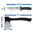 Yes4All Camping Axe and Knife Kit with Sheath & Fire Starter (H105