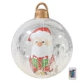 thumbnail image 3 of Navidad LED Brillante 60 Cm Con Globo Luminoso Regalo para (Papá Noel), 3 of 8