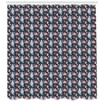 thumbnail image 3 of Ambesonne Northwoods Shower Curtain, Penguins Boxes Trees, 69"Wx84"L, Multicolor, 3 of 3