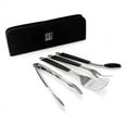 thumbnail image 1 of DekTM Ensemble d'Outils de Barbecue en Acier Inoxydable Premium 4 Pcs, 1 of 5
