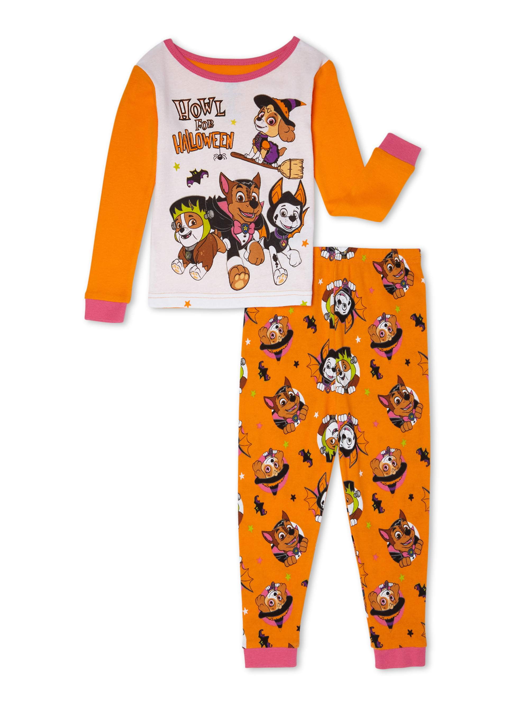 PAW Patrol - Paw Patrol Toddler Girls Halloween Snug Fit Cotton Long ...