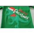 thumbnail image 5 of POPTEM Toddler Christmas Pajamas Dinosaur Graphic Kids Holiday Sleepwear 2-Piece Green 2T, 5 of 8