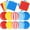 Carnival Circus, variant on 60Pcs Carnival Plates and Napkins-Circus Theme Party Decorations Red Blue Yellow Tableware for Birthday, Baby Shower