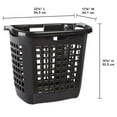 thumbnail image 3 of ULTRA LAUNDRY BASKET BLK (Pack of 4), 3 of 3