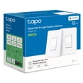 thumbnail image 1 of Interruptor atenuador inteligente TP-Link Tapo Matter Voice Control, paquete de 2, 1 of 4
