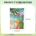 thumbnail image 6 of ARISTURING Pineapple Coconut Drink Beach Golf Towel Christmas Funny for Men 2PC, 6 of 7