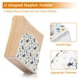 thumbnail image 3 of Ryvnso Cute Birds and Sunflowers Acrylic Napkin Holder Table Kitchen Paper Tissue Organization 2 Pack, 3 of 7