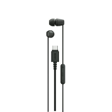 Sony IER-EX15C USB-C Wired In-ear Headphones, Black