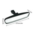 thumbnail image 4 of Interior Rear View Mirror with HD Glass and Buckle Design for Vehicle Front, Made of Plastic & Glass, 4 of 7