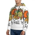 thumbnail image 3 of Sikiie It'S Fall Y'All Men's Hoodie, Essentials Hoodie, Sweatshirt, Pullover Hooded Sweatshirt for Men-3X-Large, 3 of 7
