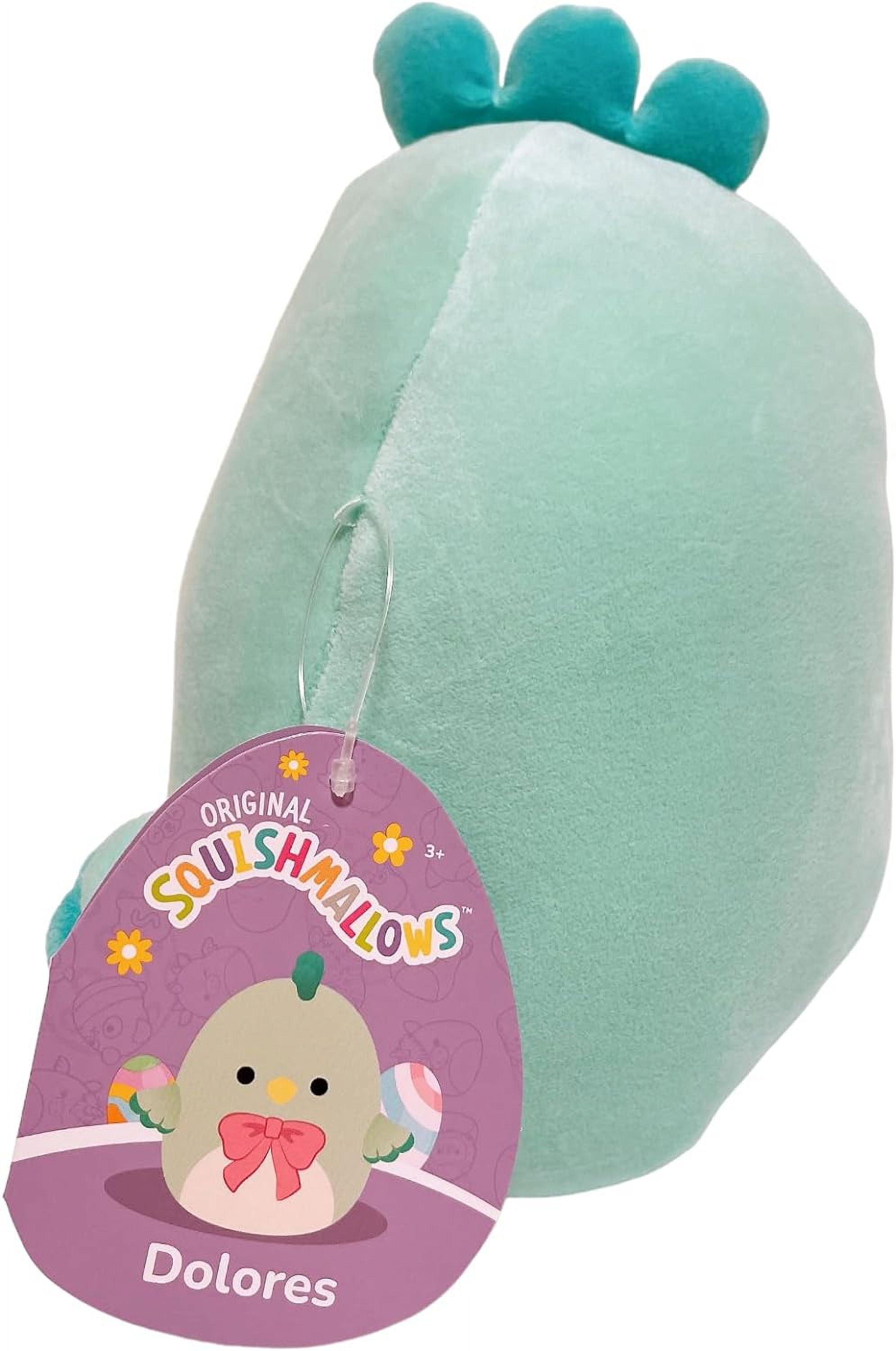 Squishmallows 2024 Easter Squad B Plush Toy (8" Dolores The Chick)