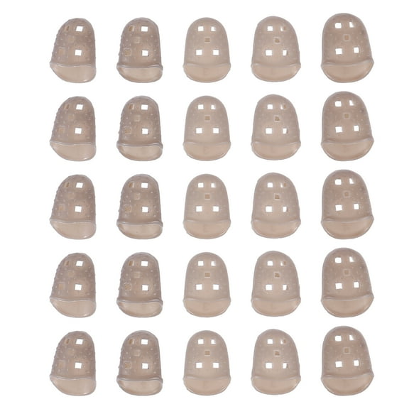 Ulthilift 25pcs Guitar Fingertip Protector Silicone Guitar Fingertip Guards