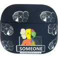 thumbnail image 1 of RV Funda protectora para AirPods 3 (2021), patrón de graffiti que brilla en la oscuridad, a prueba de polvo y antideslizante, funda para AirPods 3 compatible con carga inalámbrica (Negro 3) Rojo Verde, 1 of 5