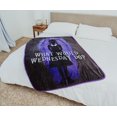 thumbnail image 4 of Manta plateada Buffalo Addams Family Wednesday, 4 of 9