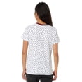 thumbnail image 2 of Camiseta Tommy Hilfiger de manga corta con cuello en V y lunares para mujer, 2 of 3