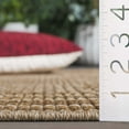 thumbnail image 5 of SAFAVIEH Wicker Kebo Geometric Indoor/Outdoor Area Rug, Natural/Brown, 6'7" x 6'7" Square, 5 of 15