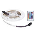 thumbnail image 2 of Tira de LED 2835 de 5 V, 16 colores, 4 modos, 5 metros, RGB, 60 LED/m, regulable, alimentada por USB, para ordenador, karaoke y interiores., 2 of 14
