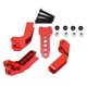 thumbnail image 1 of Bewildely 1 Juego de suspensión RC, componentes ajustables para vehículos, suministros para automóviles, amortiguadores profesionales, Kits de construcción modelo Rojo, 1 of 6