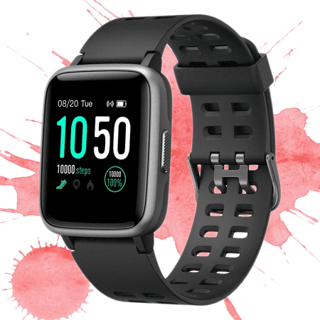 Smart Watch for iOS Android Phones, 2019 Version Activity Fitness Tracker Bluetooth Bracelet Waterproof Smartwatch with Blood Pressure Monitor Compatible Samsung (Best Smartwatch In India 2019)