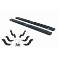 thumbnail image 1 of Go Rhino Nerf Bar 686409987T OEM Xtreme; With Step Pads; 6 Inch Oval Straight; Black Textured Powder Coated; Steel; With Plastic End Caps; Rocker Panel Mount, 1 of 1