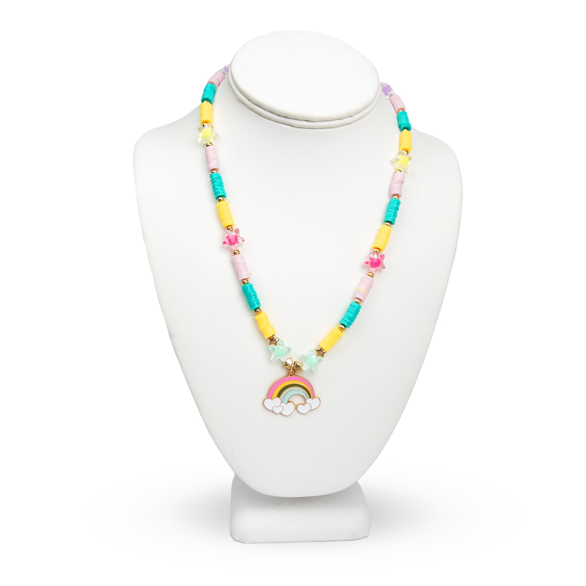 Cousin DIY Jewelry Making Kit: Heishi Clay Beads, Letter Beads, Charms & Supplies, 1338 Pieces