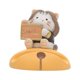 thumbnail image 3 of Figura de animal creativa con soporte para teléfono móvil, escultura decorativa, estatua para teléfono móvil gato, 3 of 9