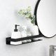 thumbnail image 5 of Bathroom Wall Shelf Stainless Steel Shower Shelf 40 CM Black Steel Wall Shelf, 5 of 5