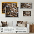 thumbnail image 4 of Designart "Yellow Floral Bamboo Tranquility II" Floral Wall Art Print, 4 of 5