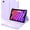 Purple, variant on Getino for iPad mini A17 Pro Case /iPad Mini 6 Case with Keyboard, 7 Color Backlit Detachable for iPad mini Keyboard Case, 8.3 inch