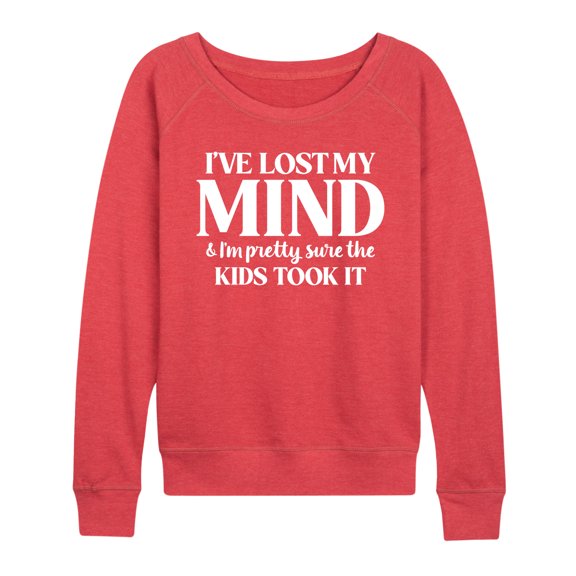 Instant Message - I've Lost My Mind - Women's Lightweight French Terry Pullover