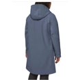 thumbnail image 2 of Mondetta Ladies' Long Softshell Hooded Jacket, Blue XS, 2 of 3