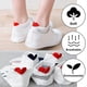 thumbnail image 2 of Women's Cotton Socks 10 Pairs Heart Pattern Multicolored, 2 of 5