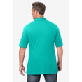 thumbnail image 2 of KingSize Men's Big & Tall Shrink-Less Lightweight Polo, 2 of 3