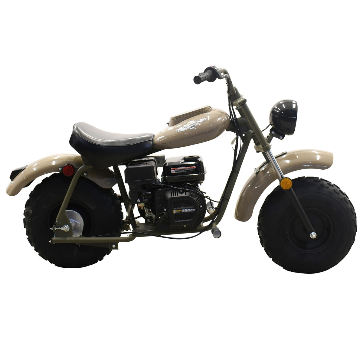 Massimo MB200 Minibike 6.5HP 196cc Gas Powered - Quicksand