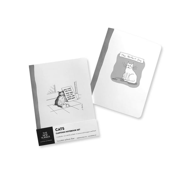 New Yorker Cartoon Notebook Set - Cats