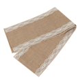 thumbnail image 2 of Camino de mesa de comedor NikouMX para fiesta de Navidad decoración de banquete tela beige, 2 of 8