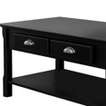 thumbnail image 3 of Pemberly Row Table Basse en Bois Massif en Noir, 3 of 3