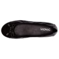 thumbnail image 4 of Vionic Women's Spark Minna Ballet Flat - Ladies Cap Toe Walking Flats with Concealed Orthotic Arch Support Black, 4 of 10