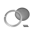 thumbnail image 4 of Unique Bargains 4' Speaker Grill Mesh Decorative Circle Woofer Guard Protective Cover Audio Accessories Silver, 4 of 4