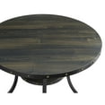thumbnail image 2 of New Classic Furniture Crispin 48" Round Melamine Wood Counter Table in Gray, 2 of 3