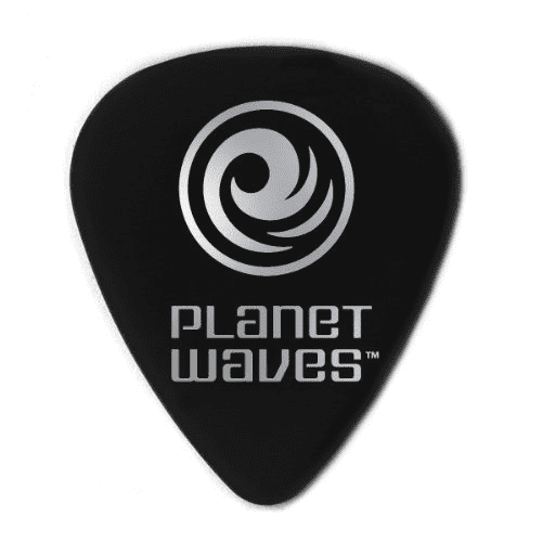 D'Addario Planet Waves Black Celluloid Guitar Picks - 10 Pack
