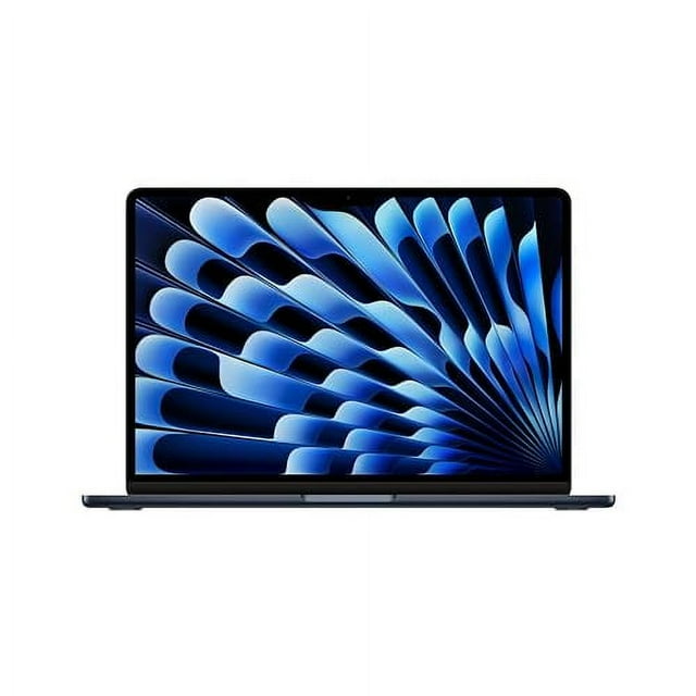 MacBook Air de 13 pulgadas restaurada chip Apple M3 con CPU de 8 núcleos y GPU de 8 núcleos 8 GB SSD de 256 GB Medianoche Manzana reacondicionado