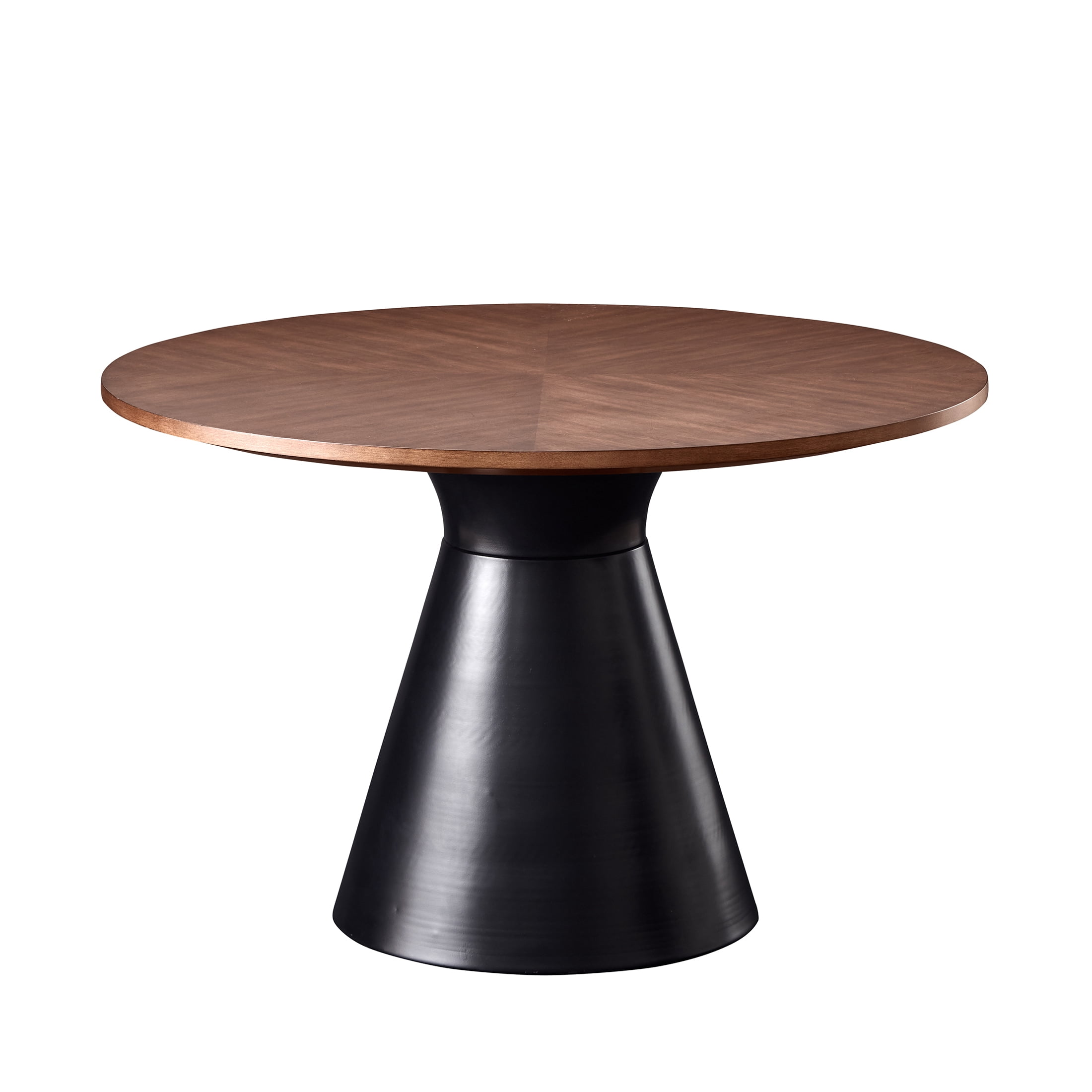 Better Homes & Gardens Wyatt Round Dining Table, Walnut Finish
