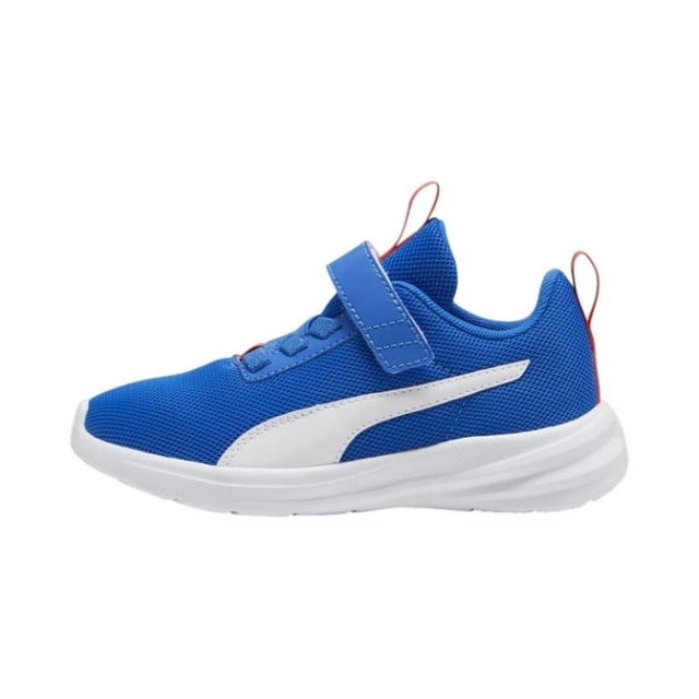 Tenis Puma Rickie Runner AC + PS para Niños 17 A 21.5. 394932-09 azul 18.5