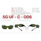 thumbnail image 2 of Gafas de protección láser Cloudray 1064 nm para fibra, seguridad, 2 of 7