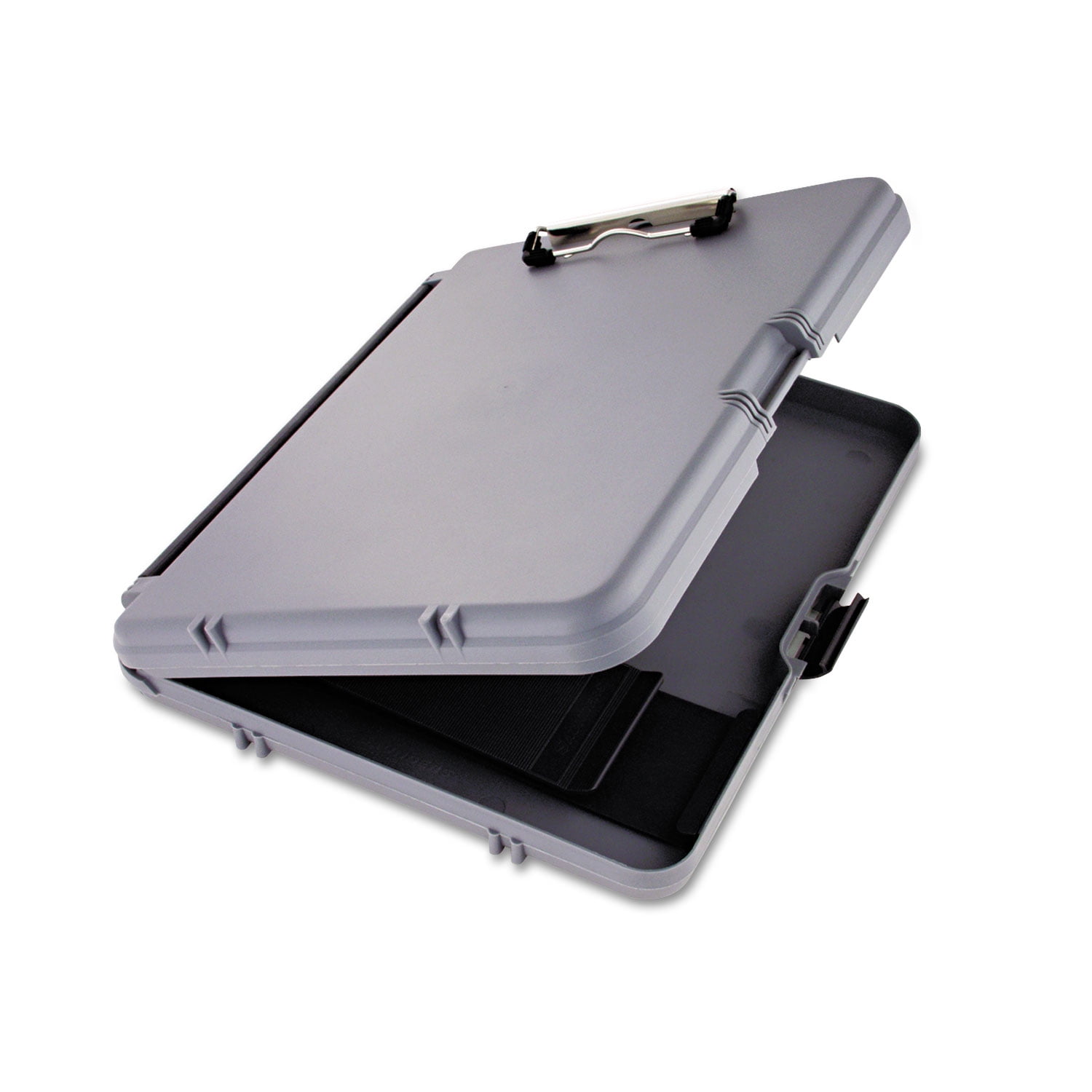 8333 Charcoal 0 Officemate Slim Clipboard Storage Box 