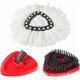 thumbnail image 1 of wonima02 Heavy Duty Mop Heads Replacement Kit for O Cedar EasyWring 1-Tank System, Includes 1 Base, 1 Scrub Head & 1 Spin Mop Heads for Cleaning Home, Kitchen, Bathroom, 1 of 1