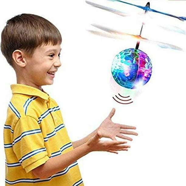 Jouets pour les Garçons de 4-12 Ans, Volant Boule de Jouet Hélicoptère Jouet  Infrarouge pour Enfants Ou Adultes Cadeaux pour les Garçons de 4-12 Ans  Filles Cadeau d'Anniversaire Adolescent (Coloré) 