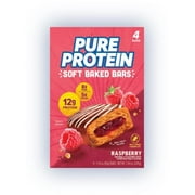 Pure Protein, Raspberry Soft Baked Breakfast Bars, 4 Ct